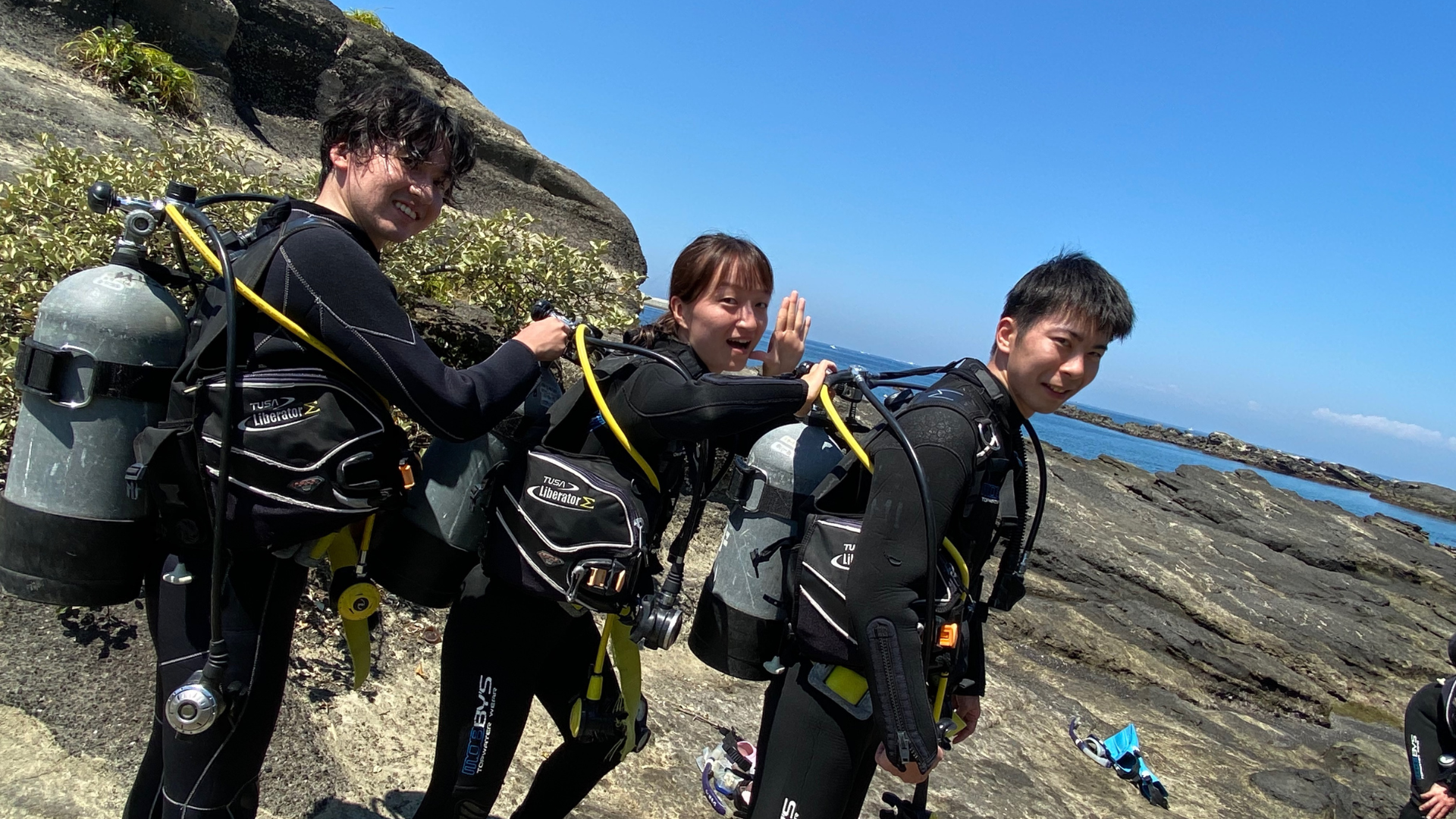 三浦でのファンダイビング